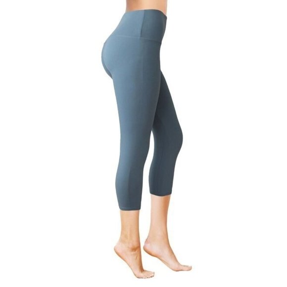 Brushed Tummy Control 5" High Waist Capri - Picture 8 of 11